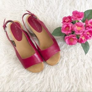 Aerosoles Woman’s sandals YET ALONE DARK PINK COMB